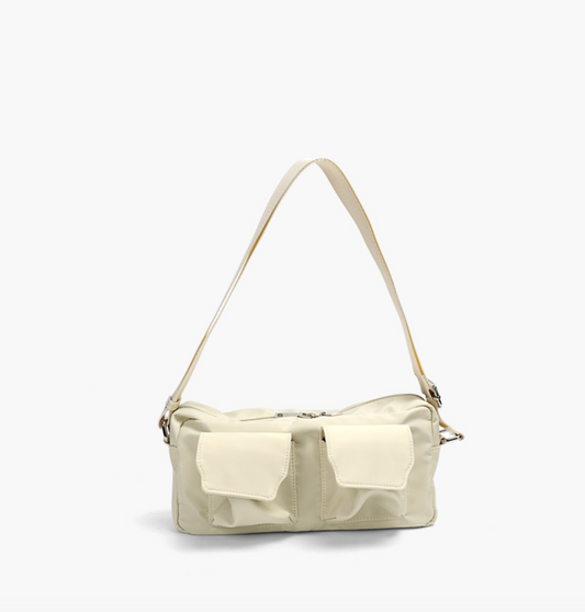 Multi-Pocket Shoulder Bag 休閒牛津布腋下手提包