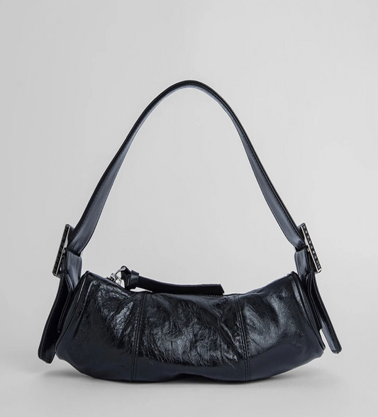 Vintage Long Barrel Shoulder Bag 香蕉形復古腋下包