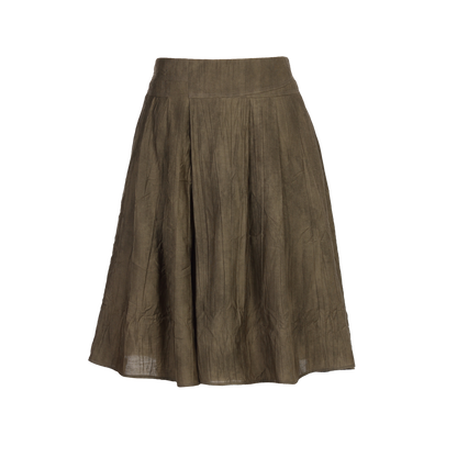 Ladies Fashion Viscose Skirt with Zipper ODM