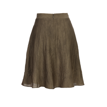 Ladies Fashion Viscose Skirt with Zipper ODM