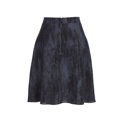 Ladies Fashion Viscose Skirt with Zipper ODM